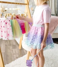 Sweet Wink Baby Girls Sparkling Mermaid Tutu Skirt