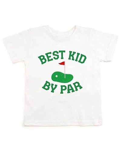 Sweet Wink Big Boys Short Sleeve Best Kid By Par Patch T-Shirt