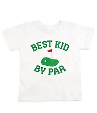 Sweet Wink Big Boys Short Sleeve Best Kid By Par Patch T-Shirt