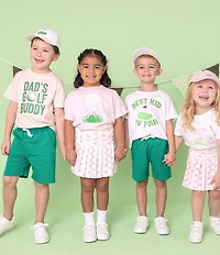 Sweet Wink Big Boys Short Sleeve Best Kid By Par Patch T-Shirt