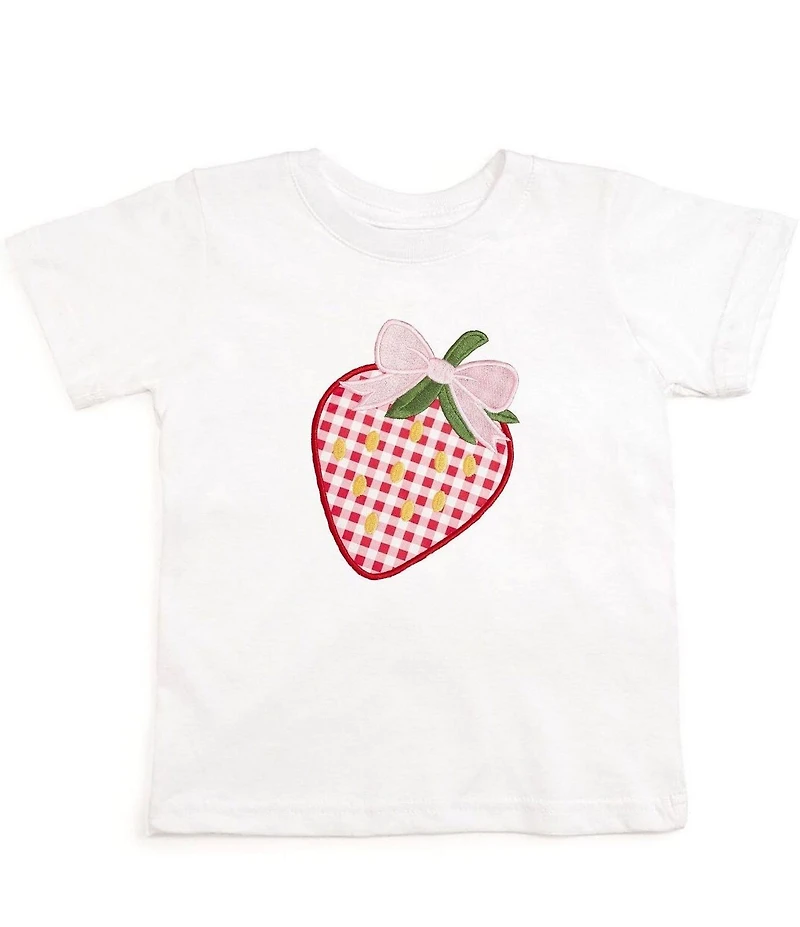 Sweet Wink Big Girls Short-Sleeve Strawberry Patch T-Shirt
