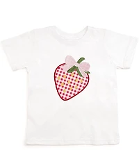 Sweet Wink Big Girls Short-Sleeve Strawberry Patch T-Shirt