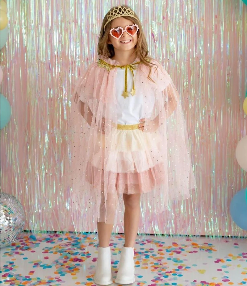 Sweet Wink Big/Little Girls Boho Blush Tutu