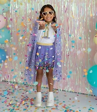 Sweet Wink Girls Confetti Dress-Up Cape
