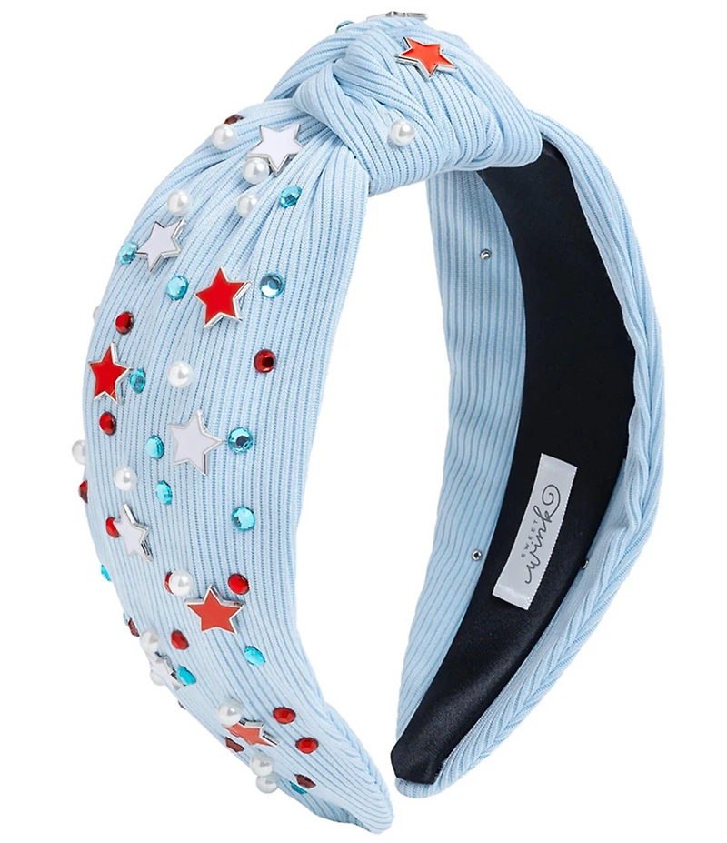 Sweet Wink Girls Americana Star Embellished Headband
