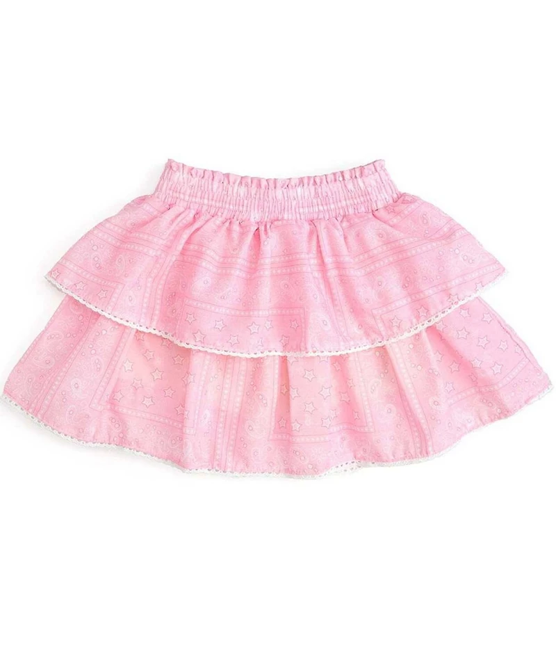 Sweet Wink Girls Bandana Print Skort