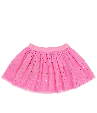 Sweet Wink Girls Rhinestone Embellished Tutu Skirt