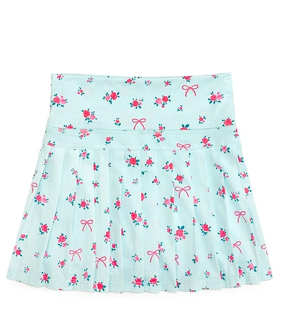Sweet Wink Girls Rosebud & Bow-Printed Skort