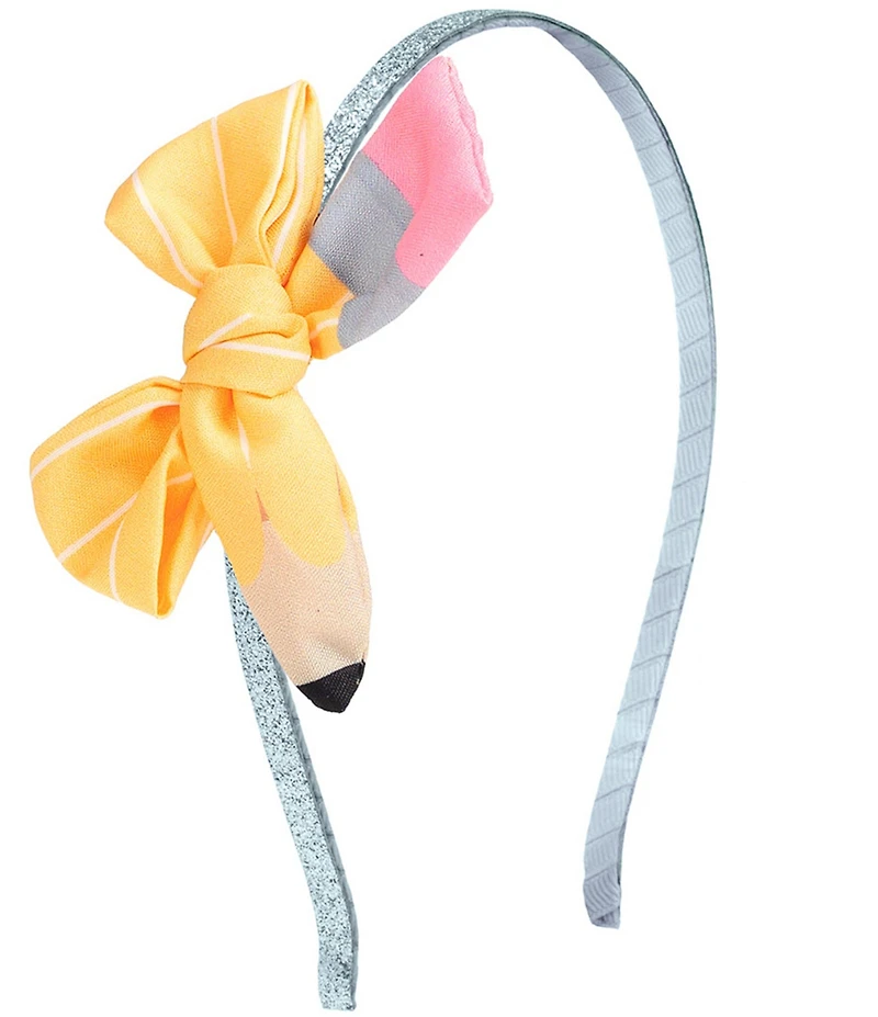 Sweet Wink Girls School Days Pencil Bow Headband