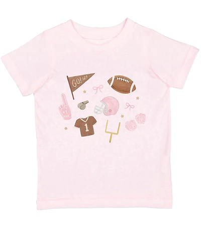 Sweet Wink Girls Short Sleeve Game Day Icon T-Shirt