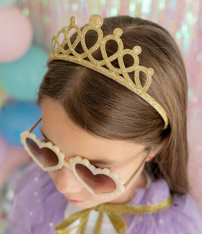 Sweet Wink Gold Tiara Headband