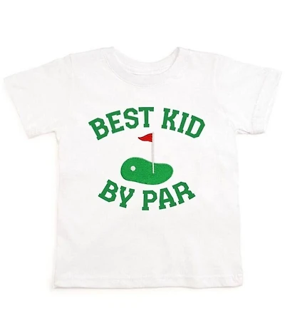 Sweet Wink Little Boys Short Sleeve Best Kid By Par Patch T-Shirt