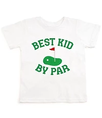 Sweet Wink Little Boys Short Sleeve Best Kid By Par Patch T-Shirt