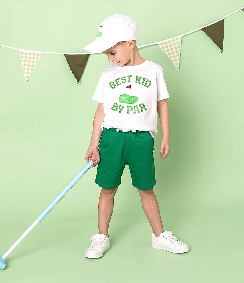 Sweet Wink Little Boys Short Sleeve Best Kid By Par Patch T-Shirt