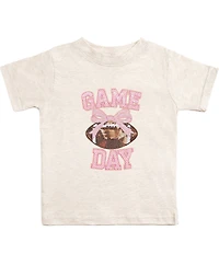 Sweet Wink Little Girls Game Day Sequin Tee