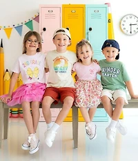 Sweet Wink Little Kids Short Sleeve Preschool Varsity T-Shirt
