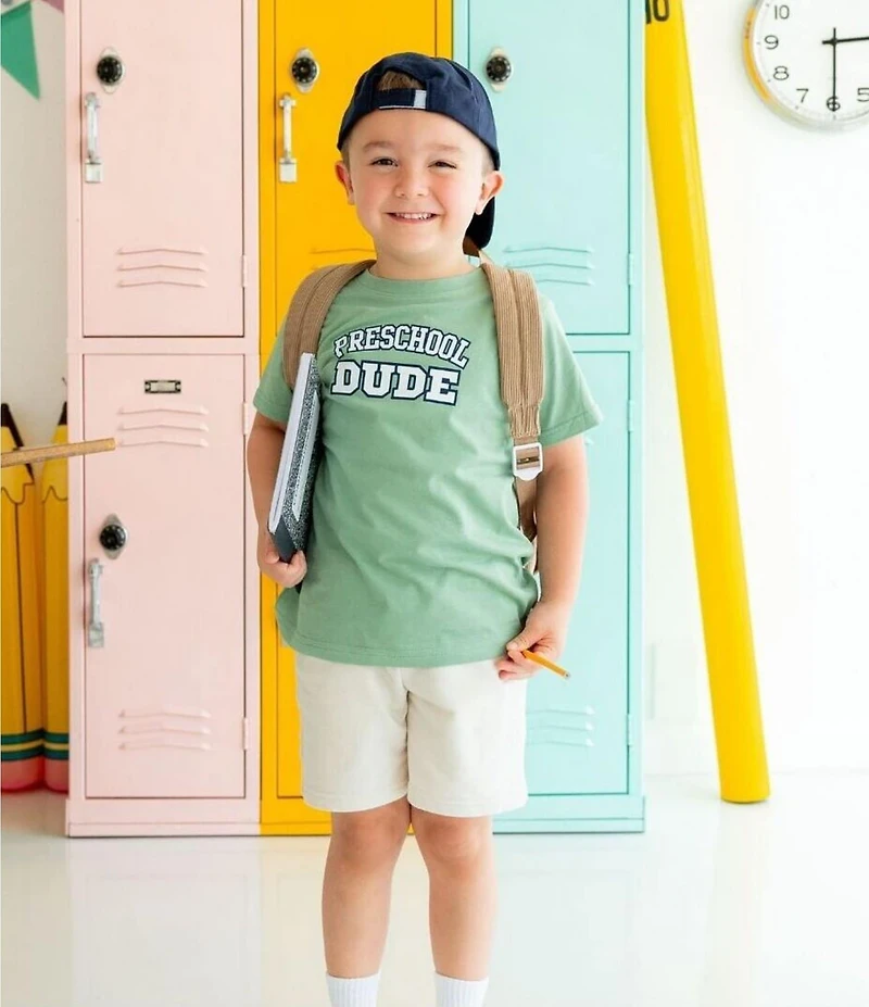 Sweet Wink Little Kids Short Sleeve Preschool Varsity T-Shirt