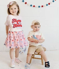 Sweet Wink Little/Big Girls Red White Cute Tutu