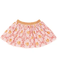 Sweet Wink Little/Big Girls Pumpkin Trellis Tutu Skirt
