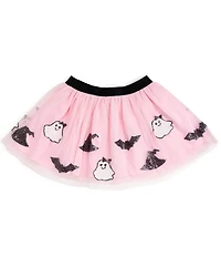 Sweet Wink Little/Big Girls Sequin-Embellished Halloween-Theme Tutu Skirt
