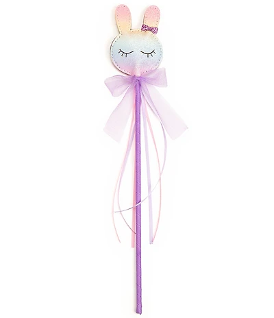 Sweet Wink Pastel Rainbow Easter Bunny Wand