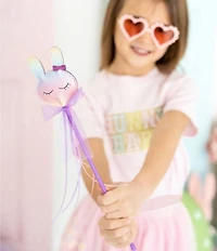 Sweet Wink Pastel Rainbow Easter Bunny Wand