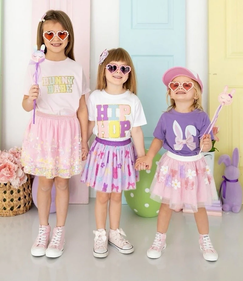 Sweet Wink Pastel Rainbow Easter Bunny Wand