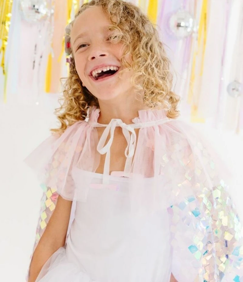 Sweet Wink Shimmer Dress-Up Cape