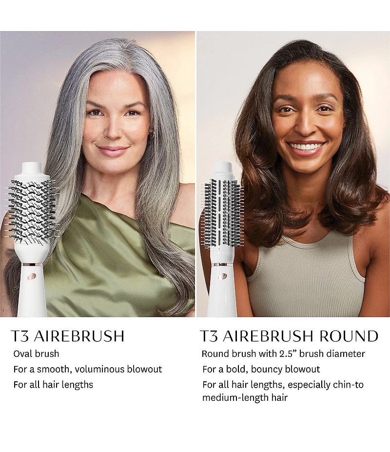 T3 AireBrush Round One-Step Volumizing Hair Dryer Brush