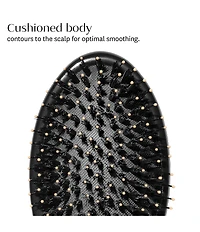 T3 Polish & Shine Premium Vegan Boar and Nylon Oval Hairbrush