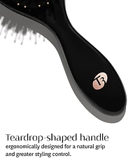 T3 Polish & Shine Premium Vegan Boar and Nylon Oval Hairbrush