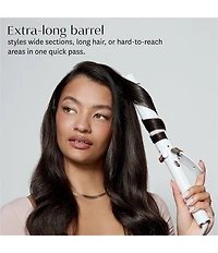 T3 SinglePass Curl X 1#double; Ceramic Extra-Long Barrel Curling Iron