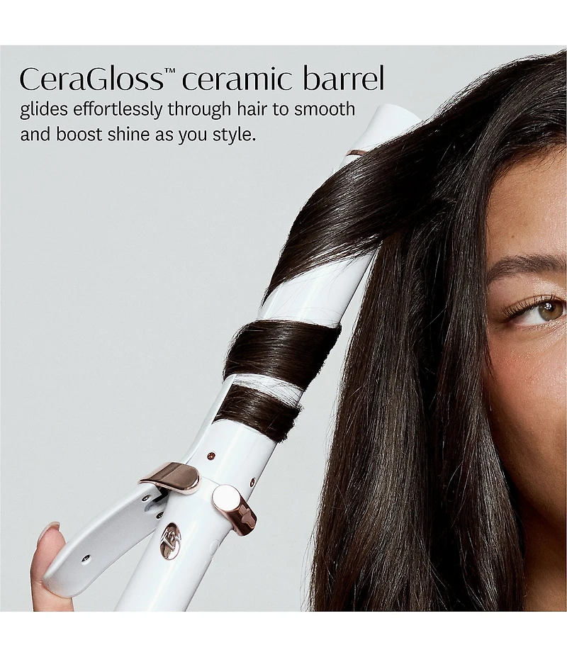 T3 SinglePass Curl X 1.25-Inch Ceramic Extra-Long Barrel Curling Iron