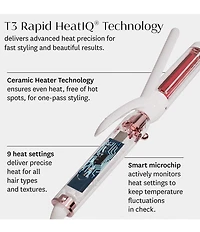 T3 Switch Kit Curl Trio Interchangeable Curling Iron with 3 Barrels