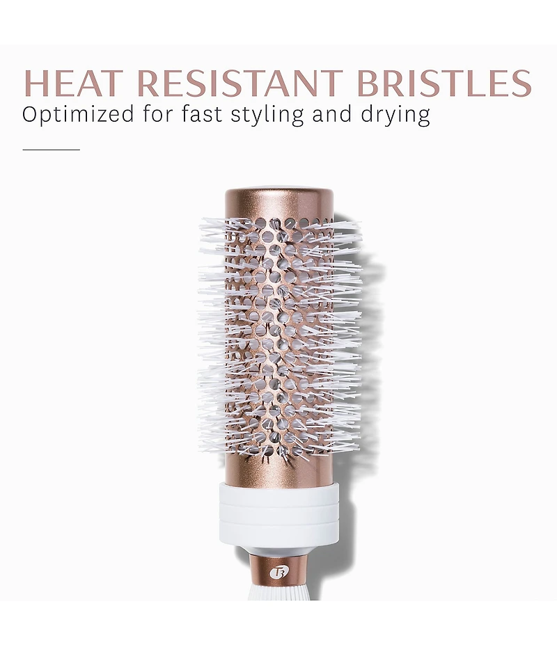 T3 Volume 2.5#double; Round Hair Brush with Ceramic-Coated Barrel