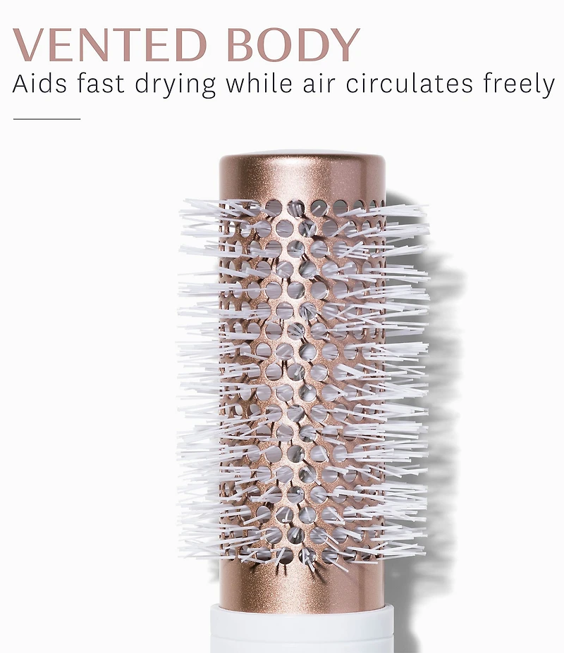 T3 Volume 2.5#double; Round Hair Brush with Ceramic-Coated Barrel