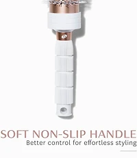 T3 Volume 2.5#double; Round Hair Brush with Ceramic-Coated Barrel