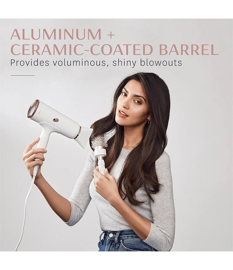 T3 Volume 2.5#double; Round Hair Brush with Ceramic-Coated Barrel
