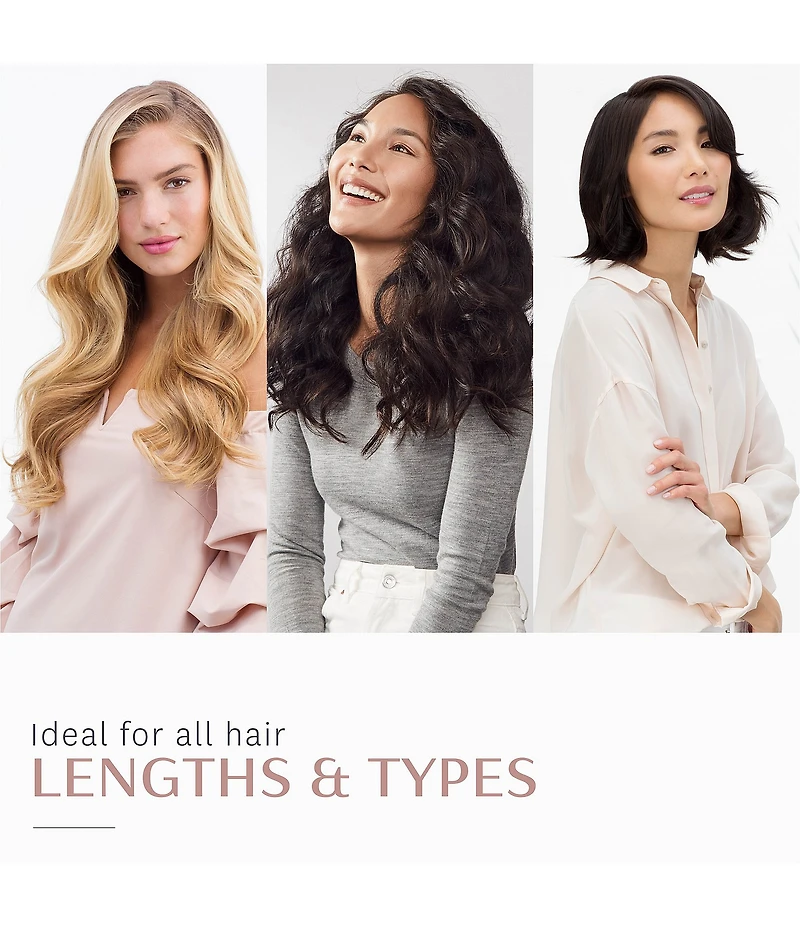T3 Volume 2.5#double; Round Hair Brush with Ceramic-Coated Barrel