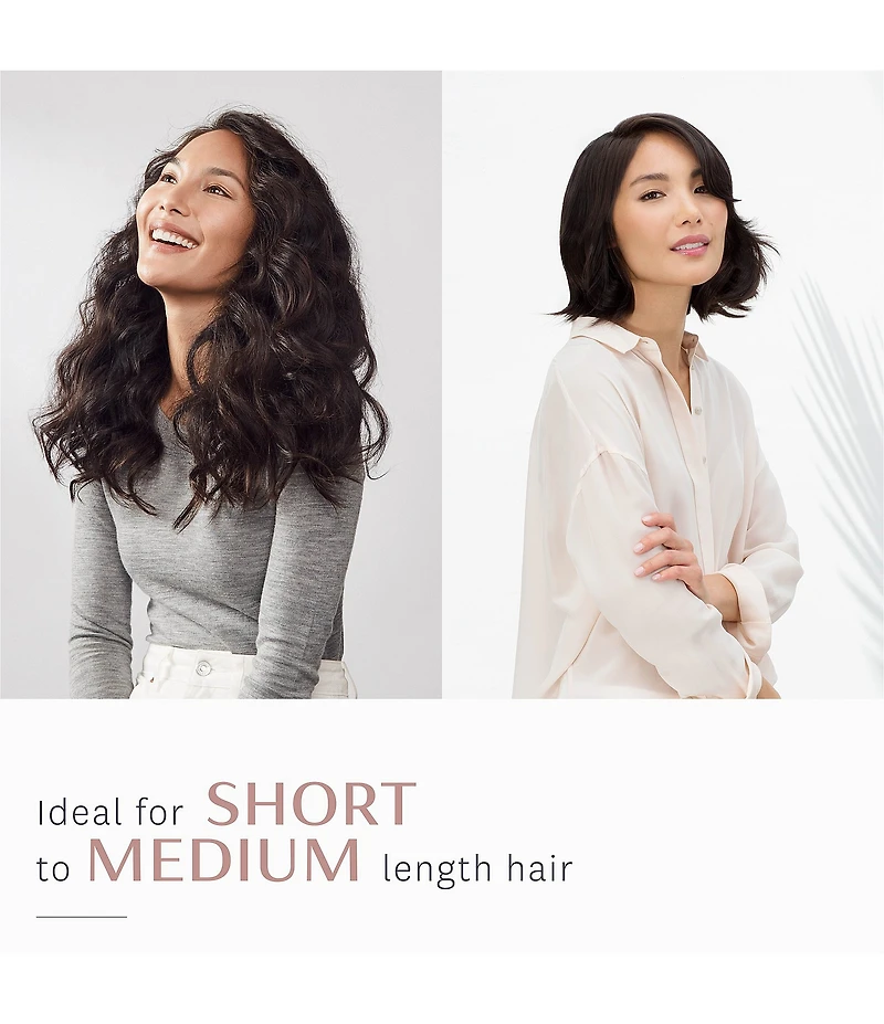 T3 Volume 2#double; Round Hair Brush with Ceramic-Coated Barrel