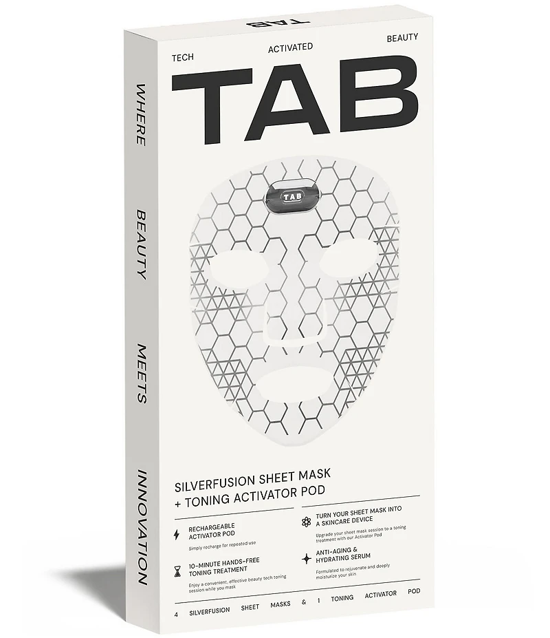 TAB SilverFusion Sheet Mask+ ActPOD