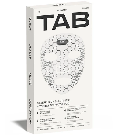 TAB SilverFusion Sheet Mask+ ActPOD