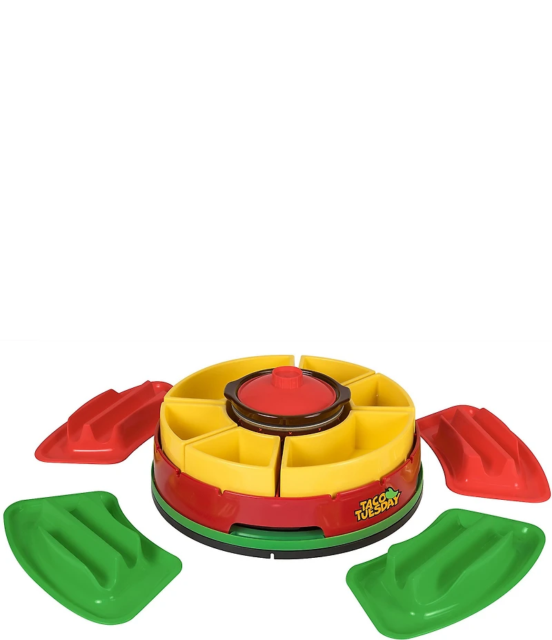 Taco Tuesday Heated Lazy Susan Taco Bar