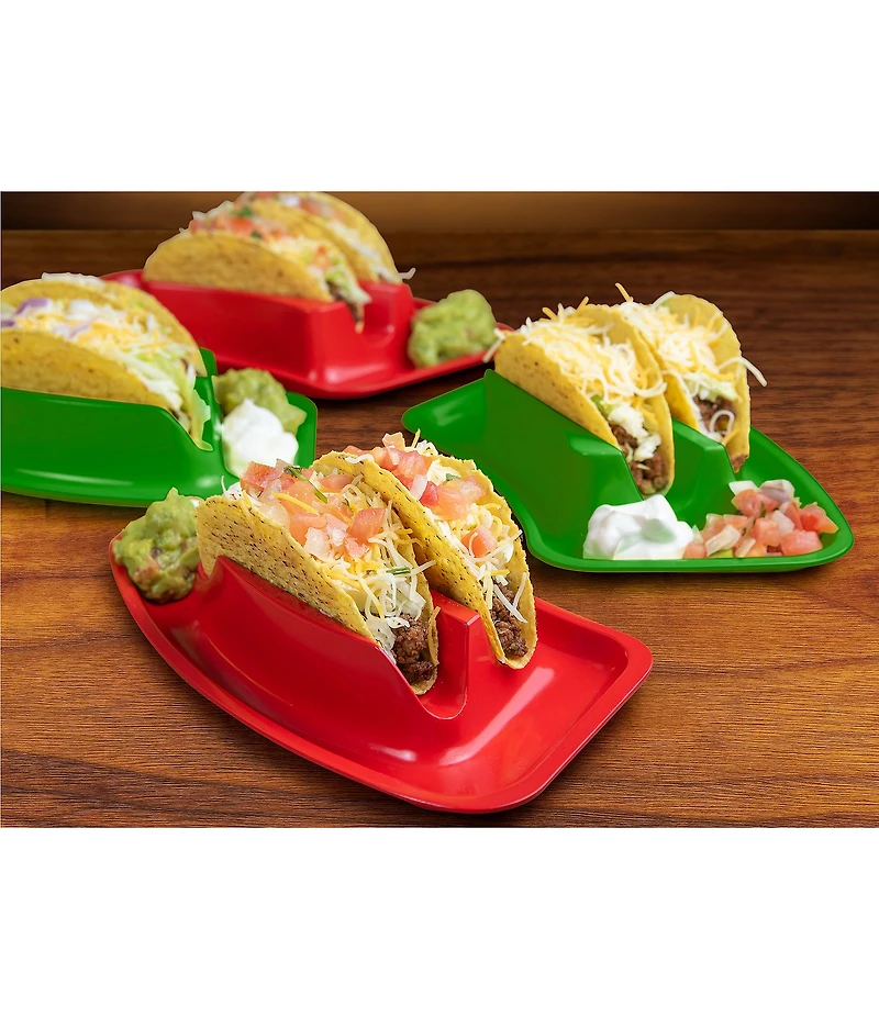 Taco Tuesday Heated Lazy Susan Taco Bar