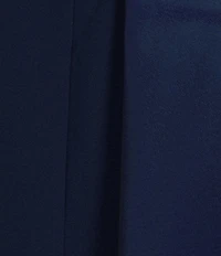 Tadashi Shoji Crepe Halter Mock Neck Taffeta Bow Sleeveless Gown