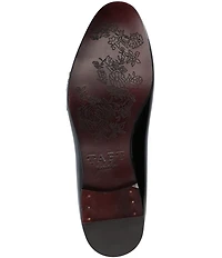 Taft Men's Estate Floral Embroidered Patent Leather Loafers