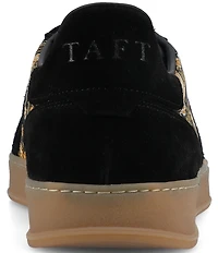 Taft Men's Gatsby Floral Jacquard and Suede Lace Up Sneakers