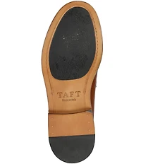 Taft Men's Jack Floral Jacquard and Leather Penny Loafers