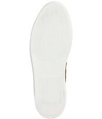 Taft Men's James Floral Embossed Leather Slip On Sneakers
