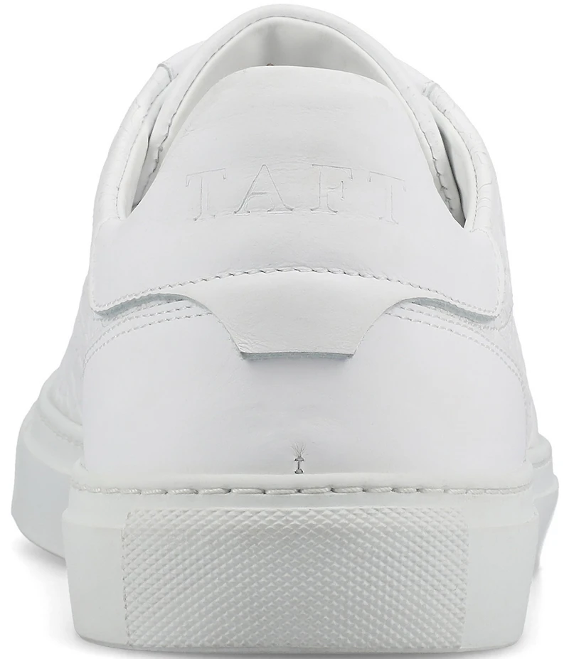 Taft Men's James Floral Embossed Leather Slip On Sneakers